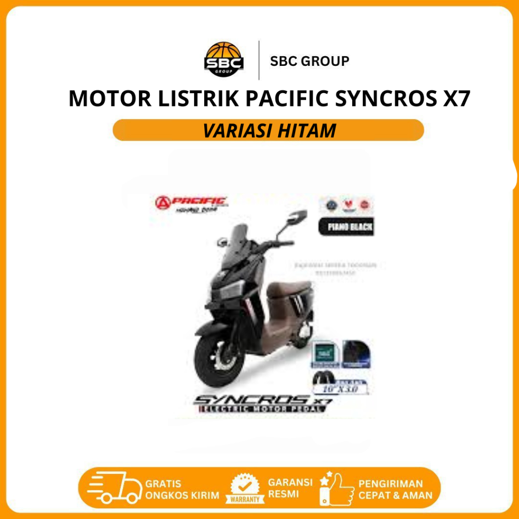 SEPEDA LISTRIK PACIFIC SYNCROS X7