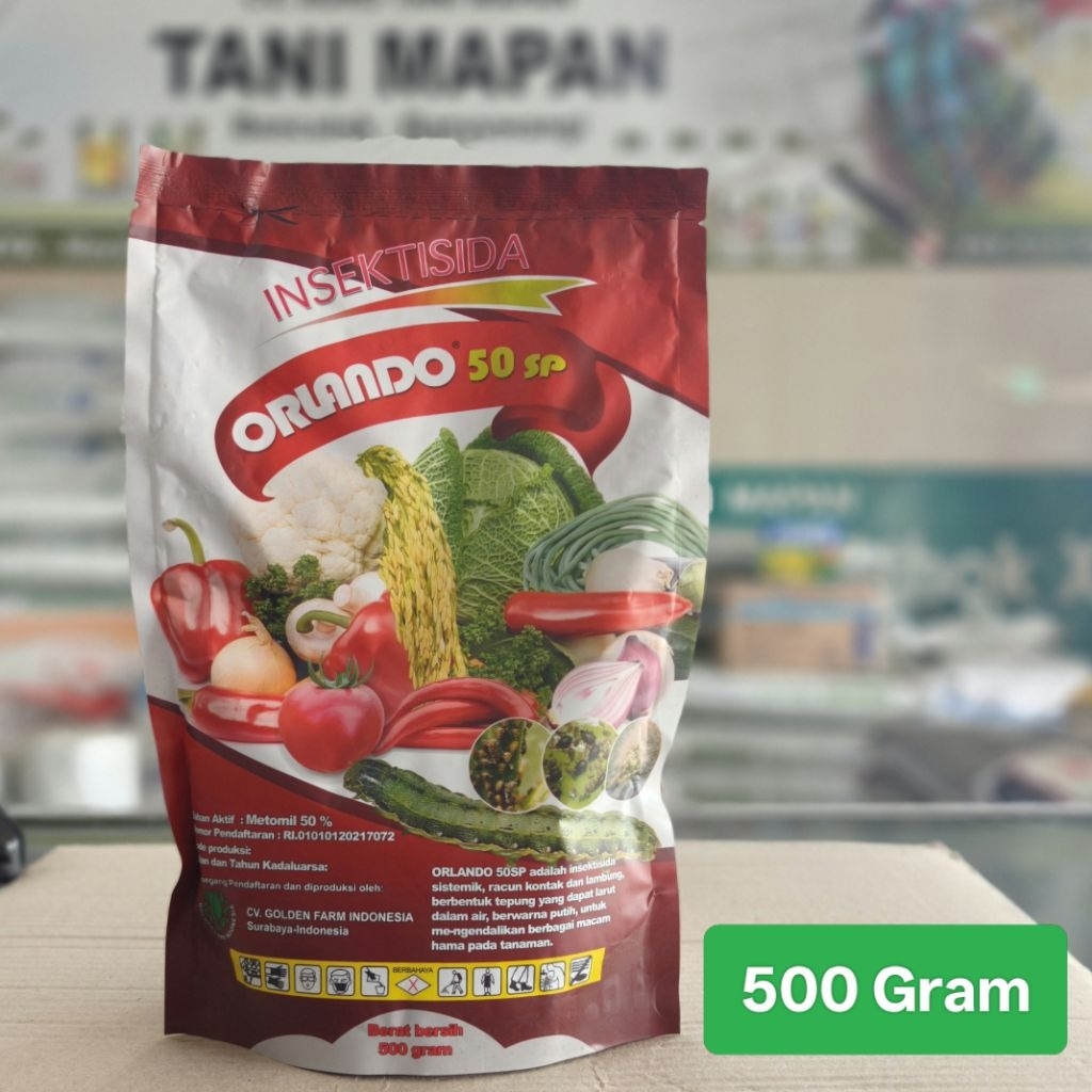 ORLANDO 50SP - 500 Gram (Insektisida Metomil)