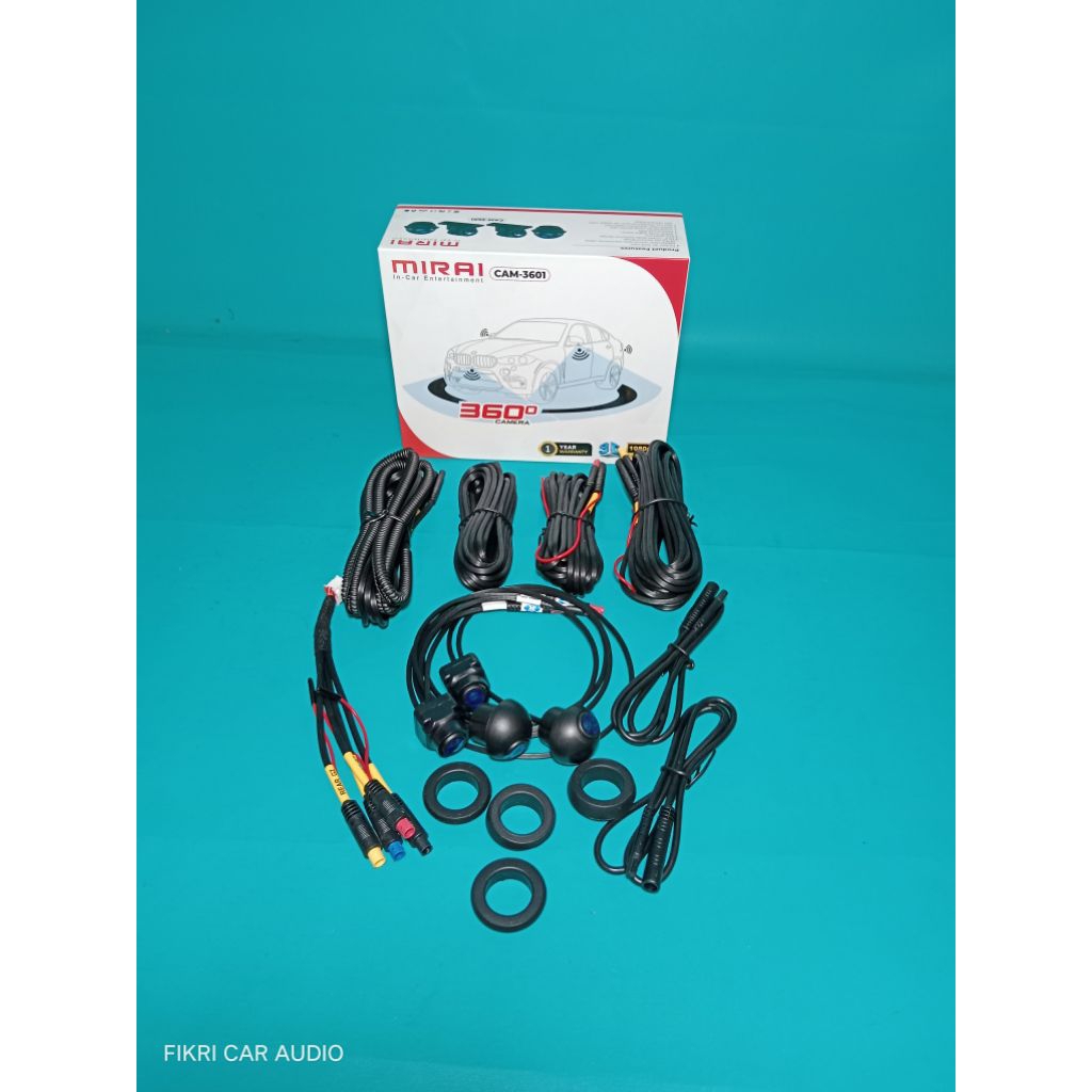 Camera MIRAI 360 seri CAM-3601 2D/3D Camera Parkir Mobil 360 1080 Panoramic View