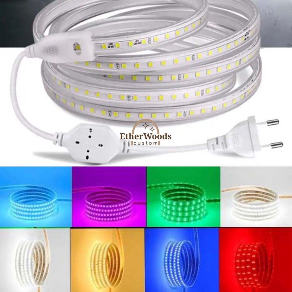 (ETH) KHUSUS UNTUK TAMBAH LAMPU LED TULISAN KAYU & LOGO