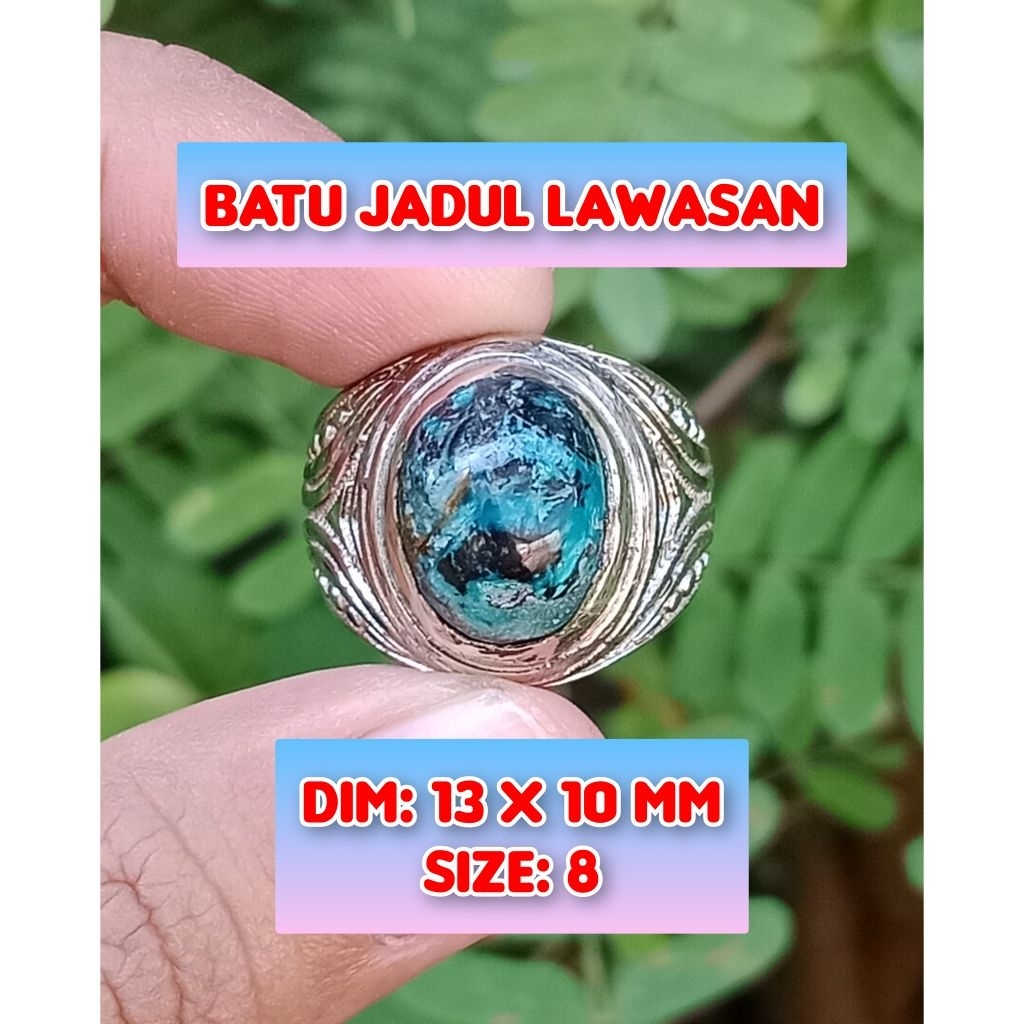 cincin batu akik batu permata cincin pria cincin elegan.45