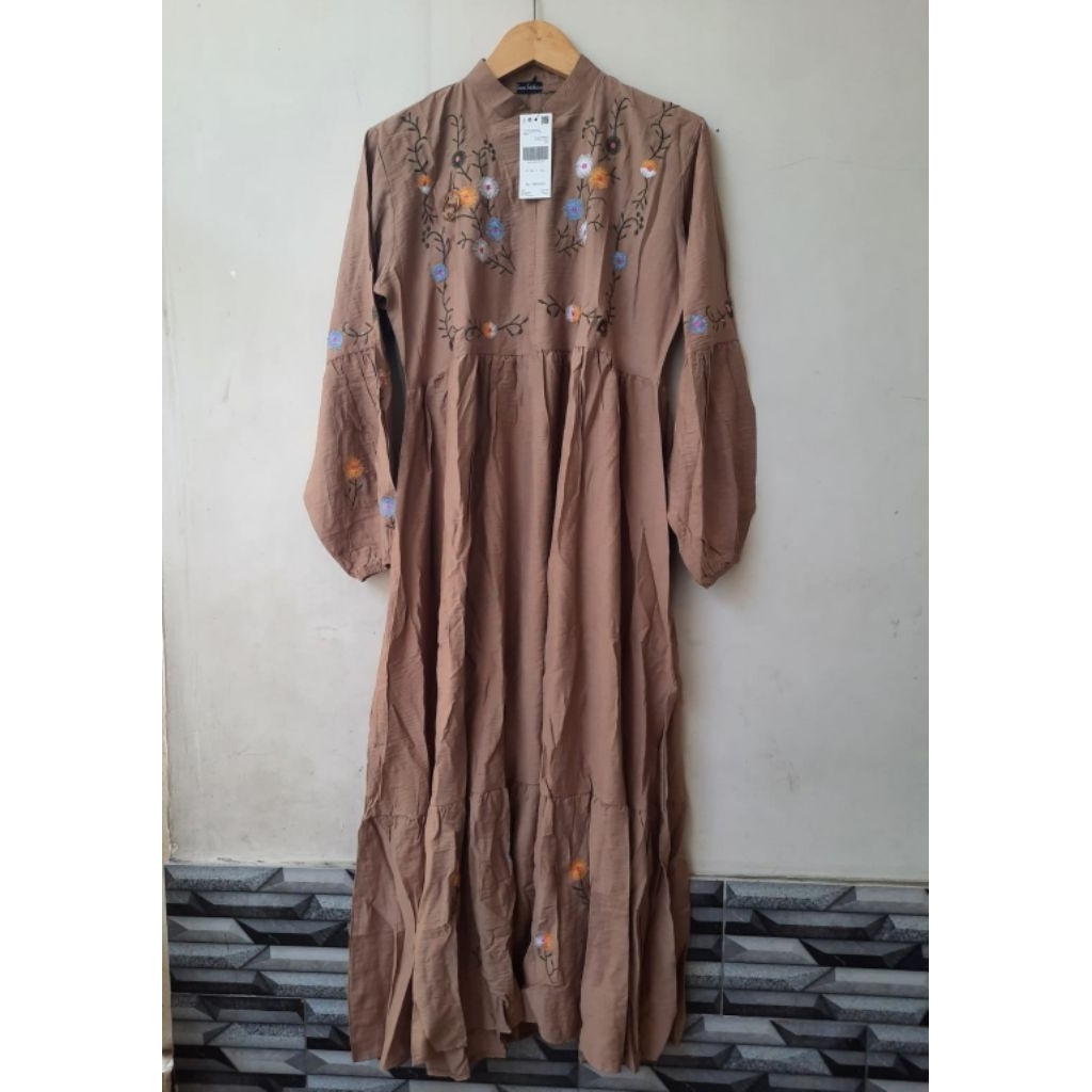 gamis zara katun bordil ld 110
