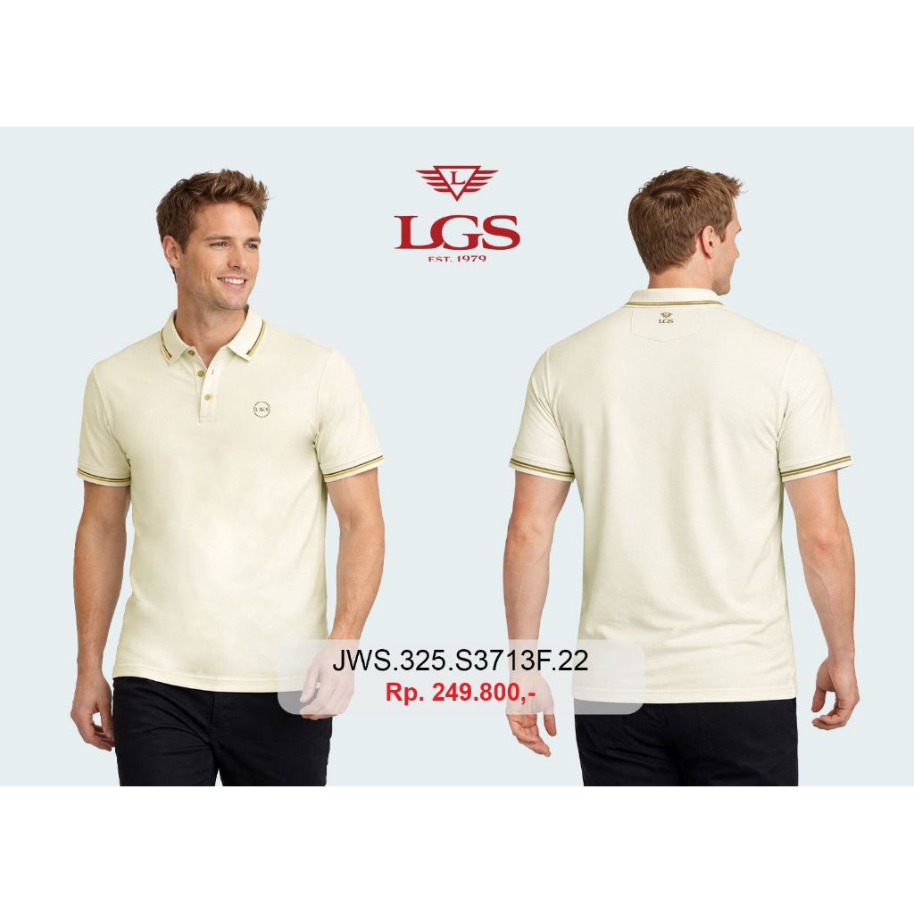 Kaos Krah Pria LGS ORIGINAL Slimfit