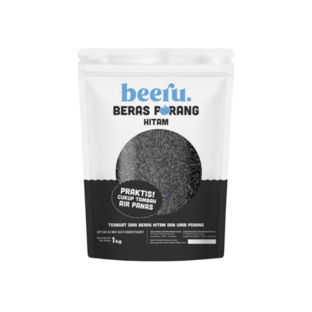 Beeru Beras Porang Hitam Pouch 1kg