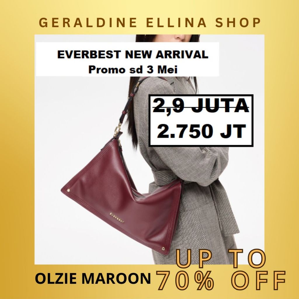Tas wanita Everbest shoulder bag original SALE seri OLZIE