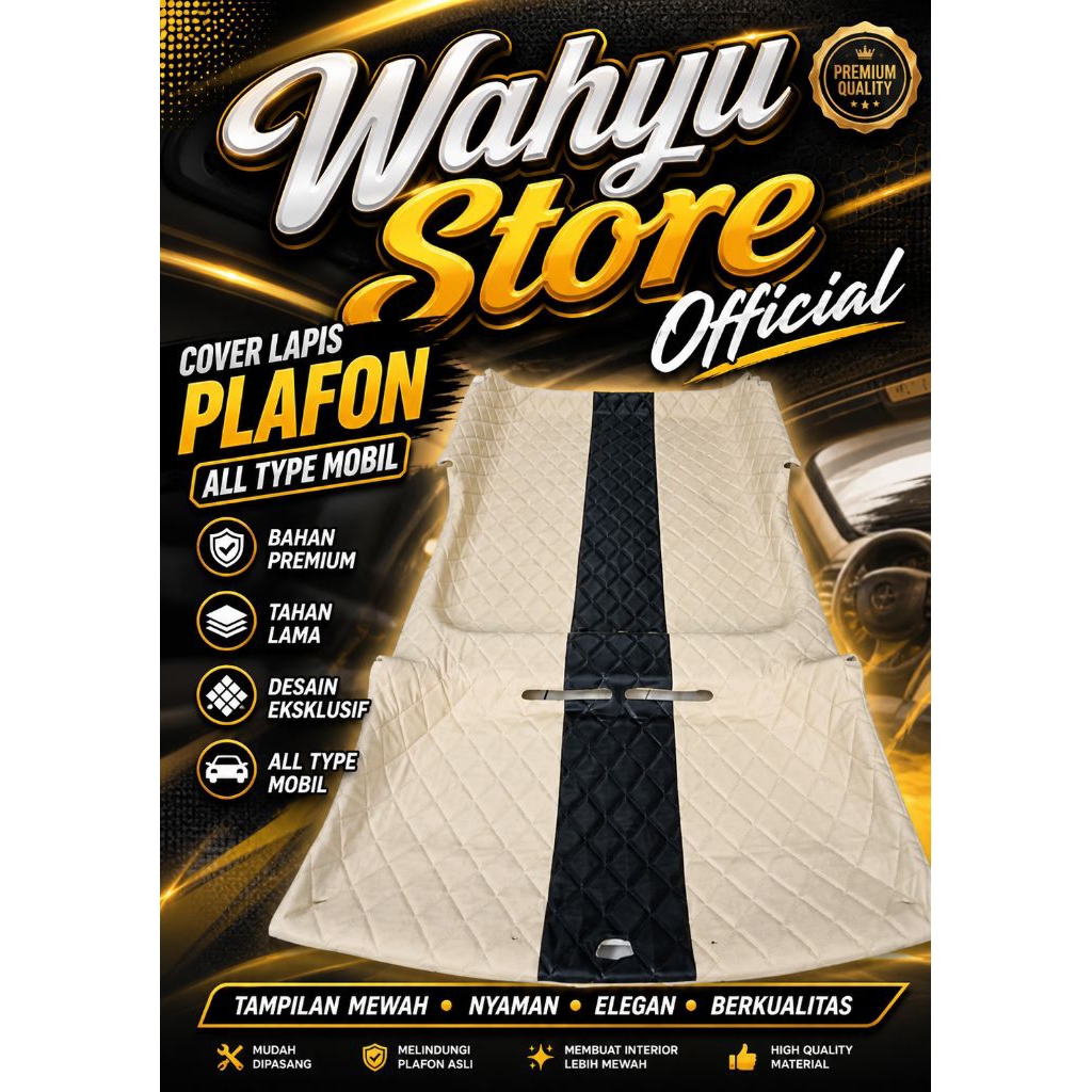Cover Lapis Plafon Atap Mobil/Avanza/Xenia/Kijang Super Long/Kijang Innova/Honda Brio/Ertiga/Sigra/D