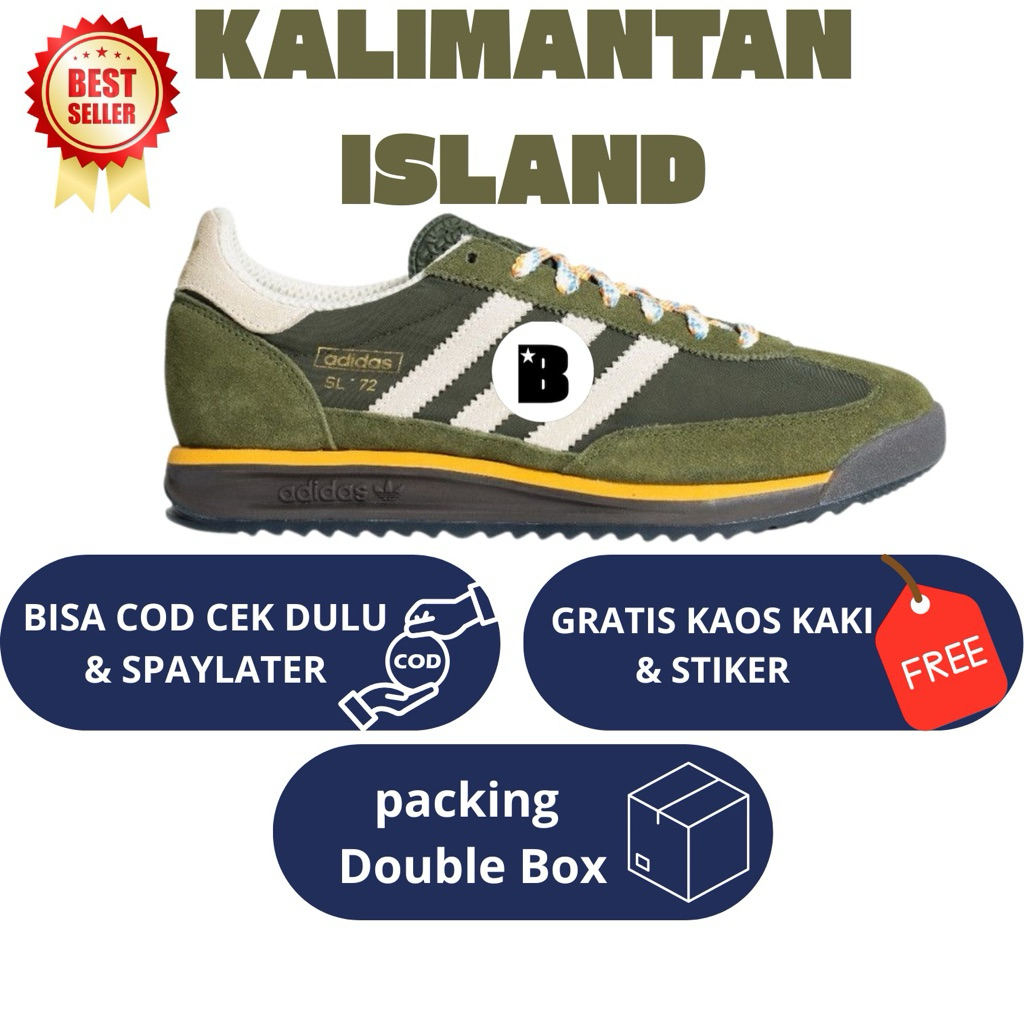 Sepatu SL72 Kalimantan Borneo Series BNIB