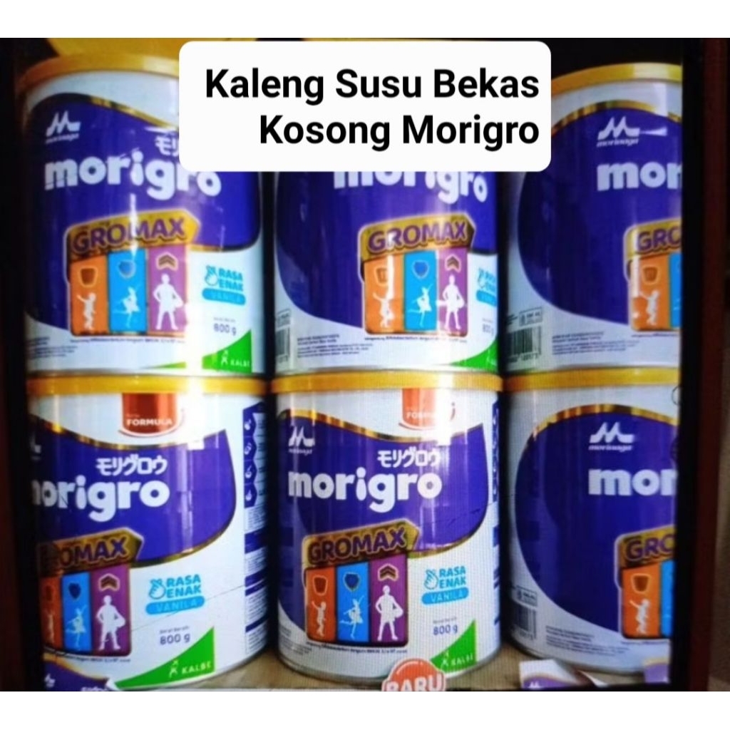Kaleng Susu Bekas Kosong Pediasure / Kaleng Bekas Morigro Gromax/ Kaleng Bekas Susu