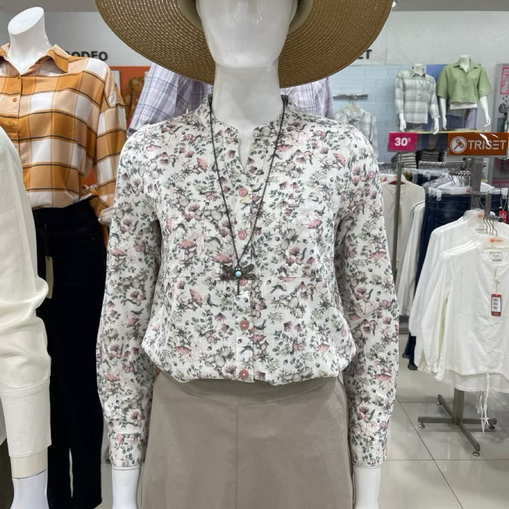 TRISET - SALE Blouse Kemeja Wanita (S-XL)