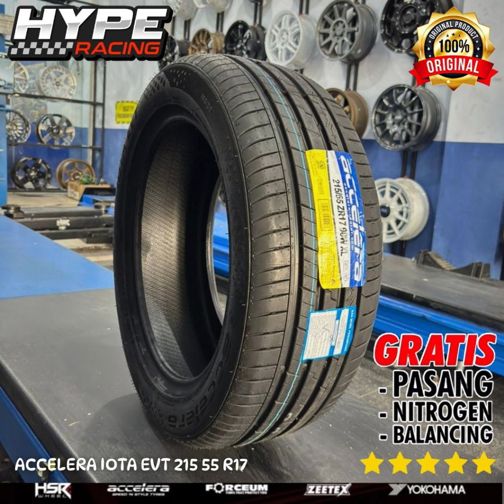 Ban Mobil HRV , XPANDER , BRV Ring 17 - ACCELERA IOTA EVT 215 55 R17