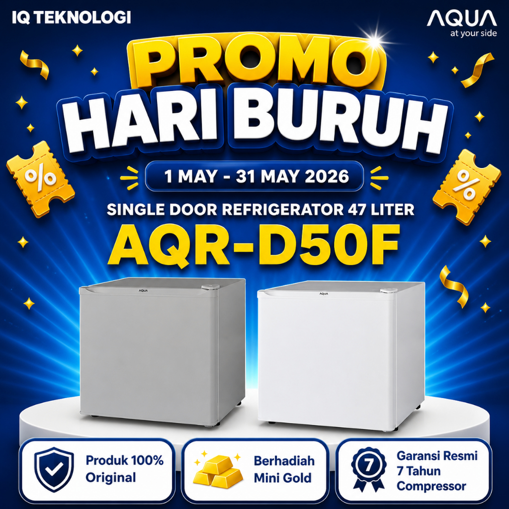 Kulkas Aqua AQR-D50F (Minibar, Portable)