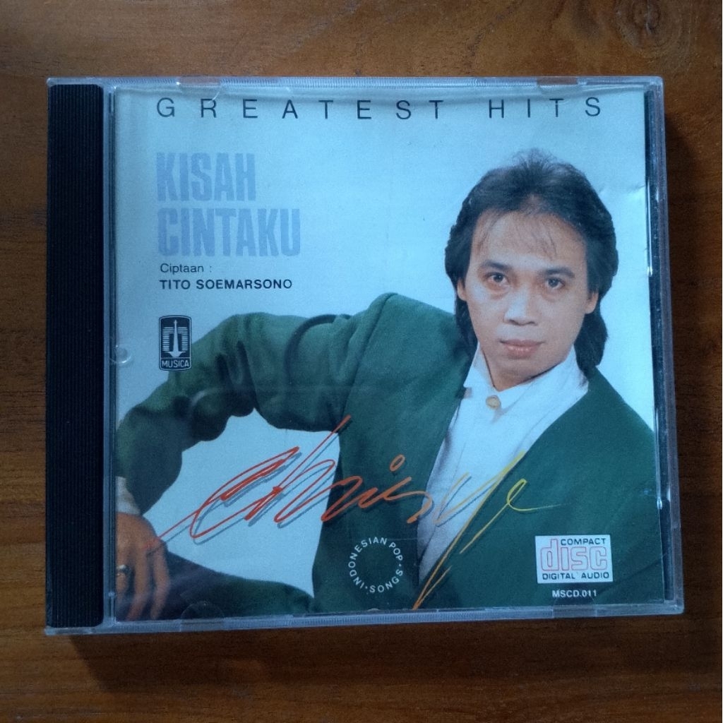 CD Original Chrisye - Greatest Hits (Rilisan 1990)
