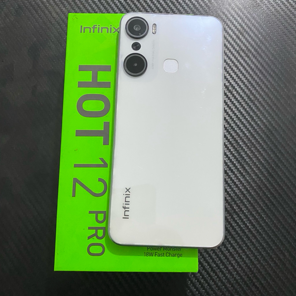 infinix Hot 12Pro Ram 8+3/128GB Fullset Second