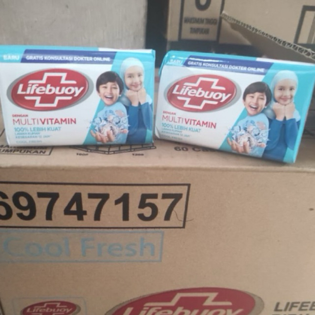 SABUN BATANG LIFEBUOY 70gr 1 DUS