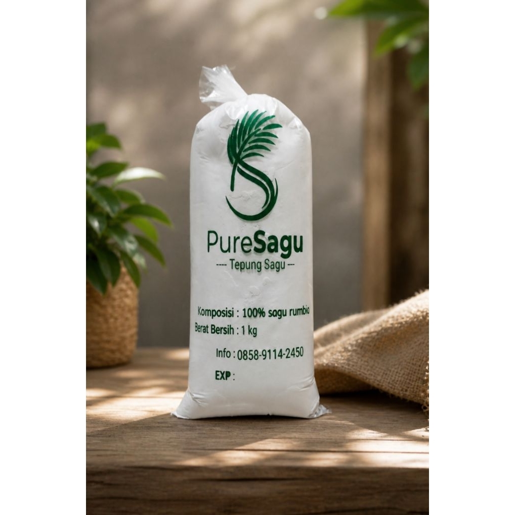 tepung sagu rumbia ( metroxylon sago)