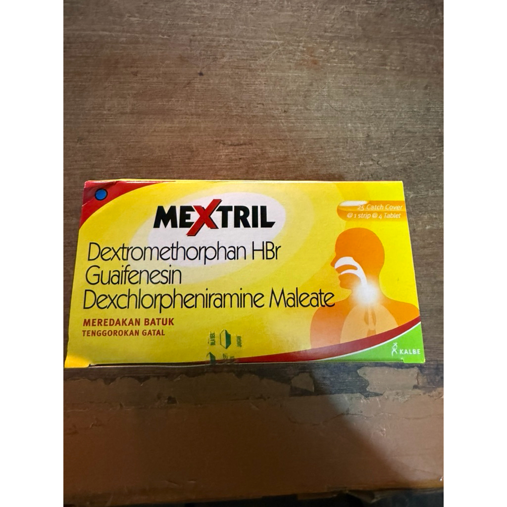 Mextril Obat Batuk Per Box isi 25 strip