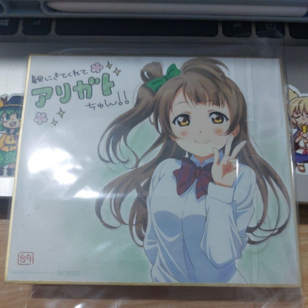 (CEK DESKRIPSI) Shikishi Movie Love Live Minami Kotori