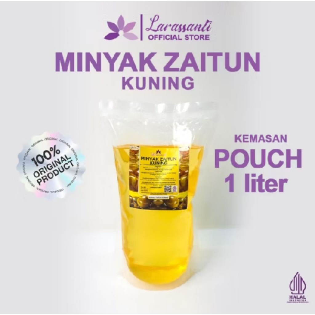 LARASSANTI-Minyak Zaitun /Minyak Urut 1 LITER