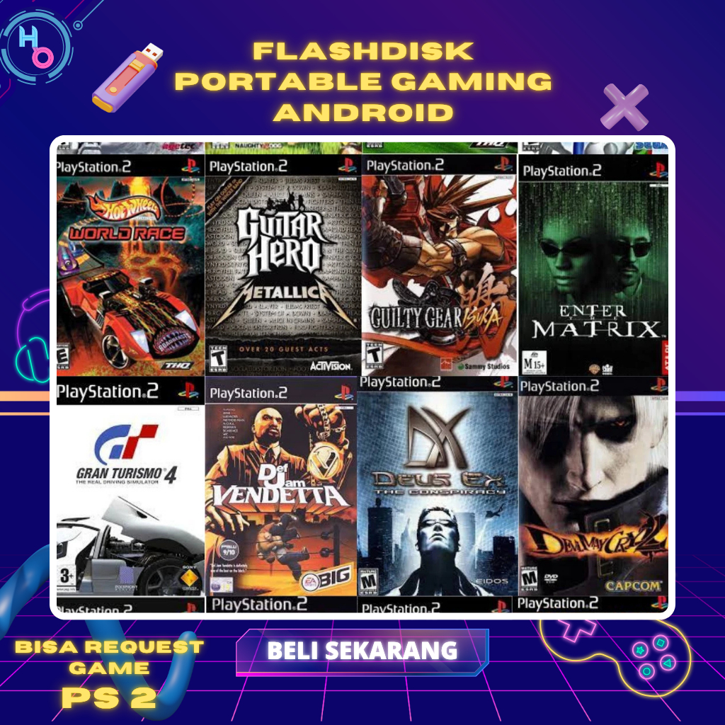 Flashdisk Portable Gaming Android & Tablet | Retro Game