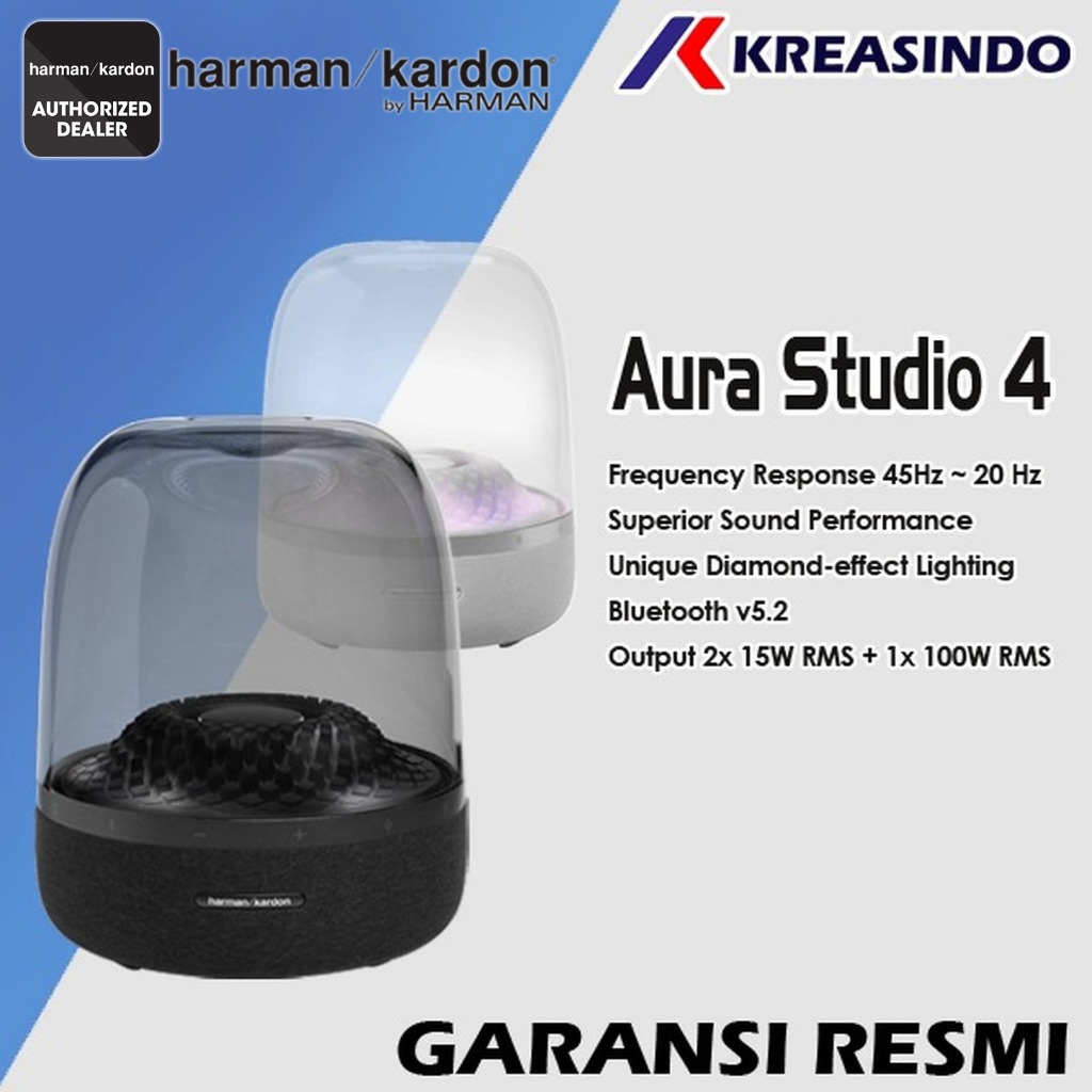 HARMAN KARDON Aura Studio 4 Wireless Bluetooth Home Speaker Garansi Resmi