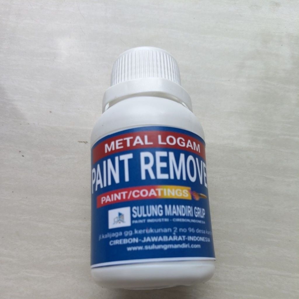 cairan paint remover/cairan pengupas cat