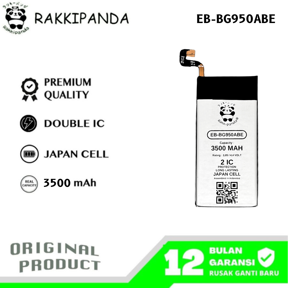 RakkiPanda - EB-BG950ABE G950 Samsung S8 / S8 Flat Batre Batrai Baterai