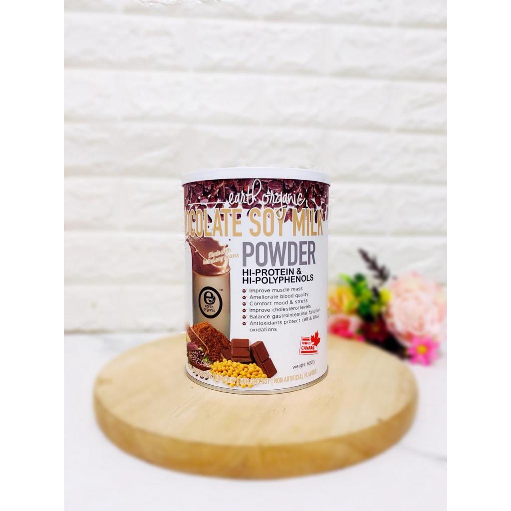 Earth Organic Chocolate soy milk powder 800g