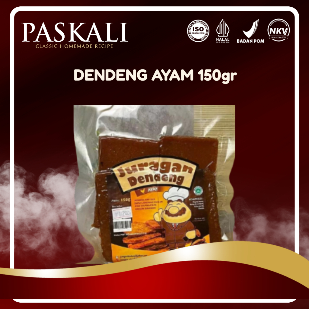 Paskali Dendeng Ayam Besar 150 Gram Juragan Dendeng
