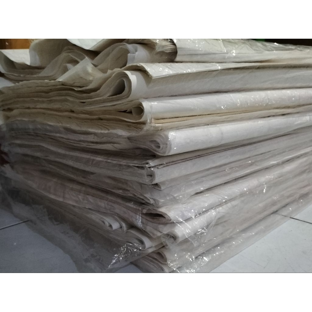 kertas koran bekas sablon percetakan layak pakai
