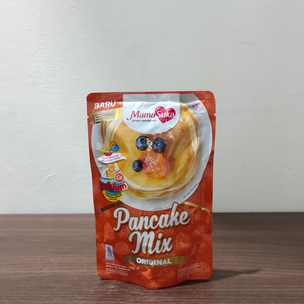MAMA SUKA PANCAKE MIX ORIGINAL 190 GR