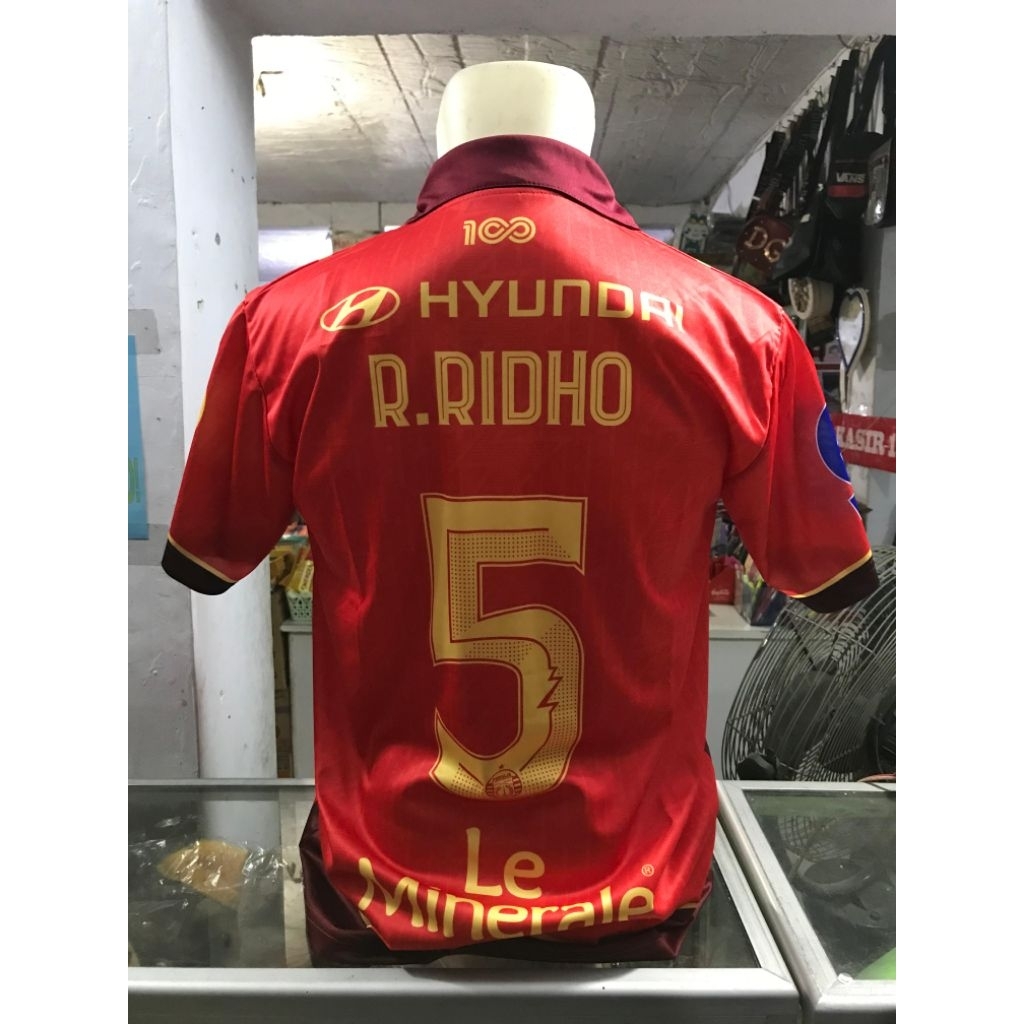 JERSEY PERSIJA JAKARTA HOME 2025/2026 NAMESET R.RIDHO 5