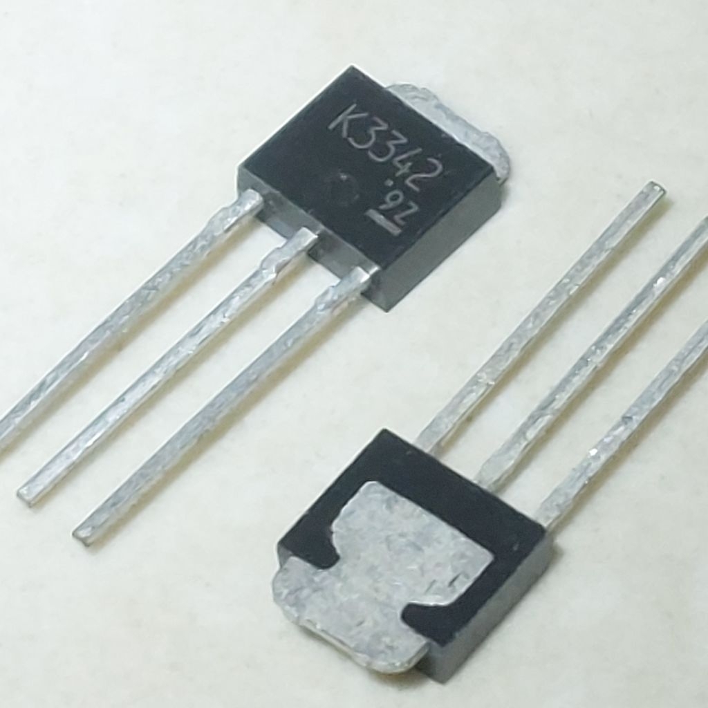 2 Buah 2Pcs K3342 To-251 2SK3342 2SK 3342 Toshibe N-Channel Mosfet Transistor FET DC Converter 4,5A 