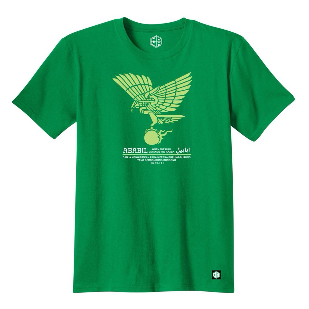 Kaos islami burung ababil / baju islami burung ababil / T-shirt islami burung ababil