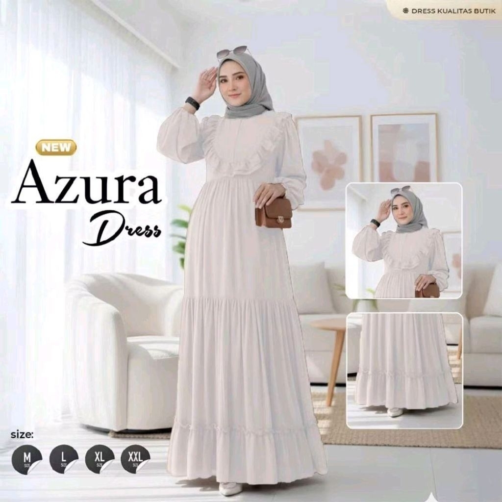 Gamis Rempel Bawah Premium - Dress Muslim Rempel Jumbo - Gamis Crinkle Busui Friendly