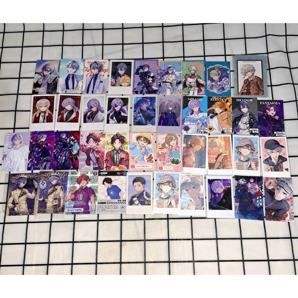 [ UPD 29 MAY 26 ] Card Cheki Snapshot PC Vtuber Nijisanji Various Liver JP EN Kuzuha Kanae Chronoir 