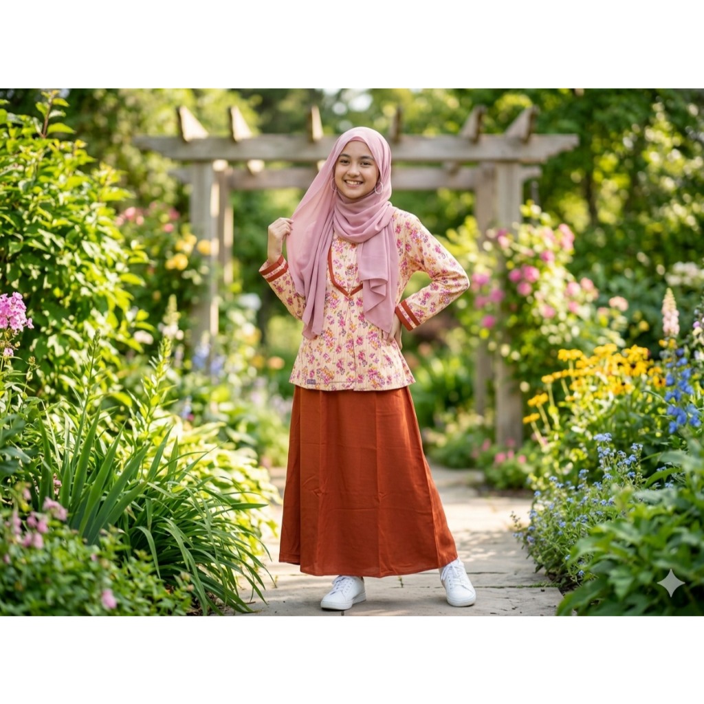 Set Baju + Rok Ethica Remaja Cantik Diskon 50%