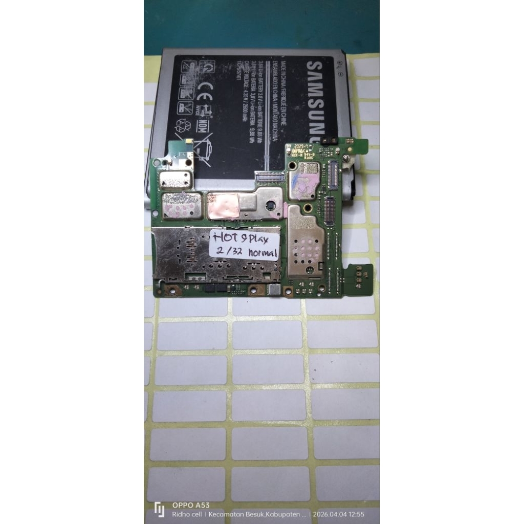 MESIN INFINIX HOT 9 PLAY NORMAL RAM 2/32