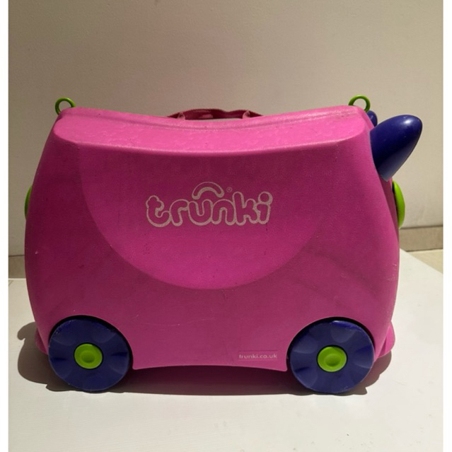 Preloved Trunki Trixie Ride on Luggage Koper Anak