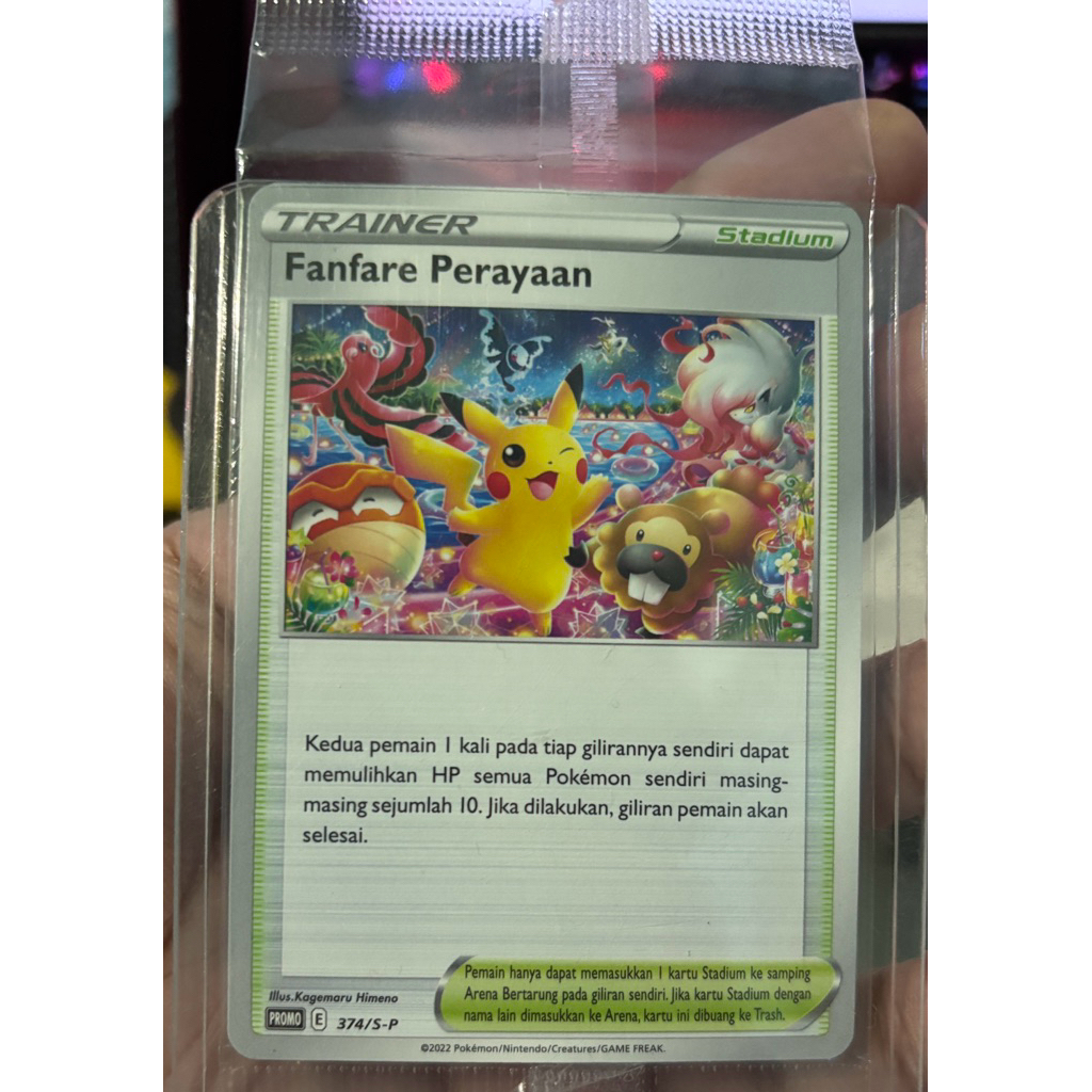 TCG Pokemon Sealed Fanfare Perayaan ( Indo )
