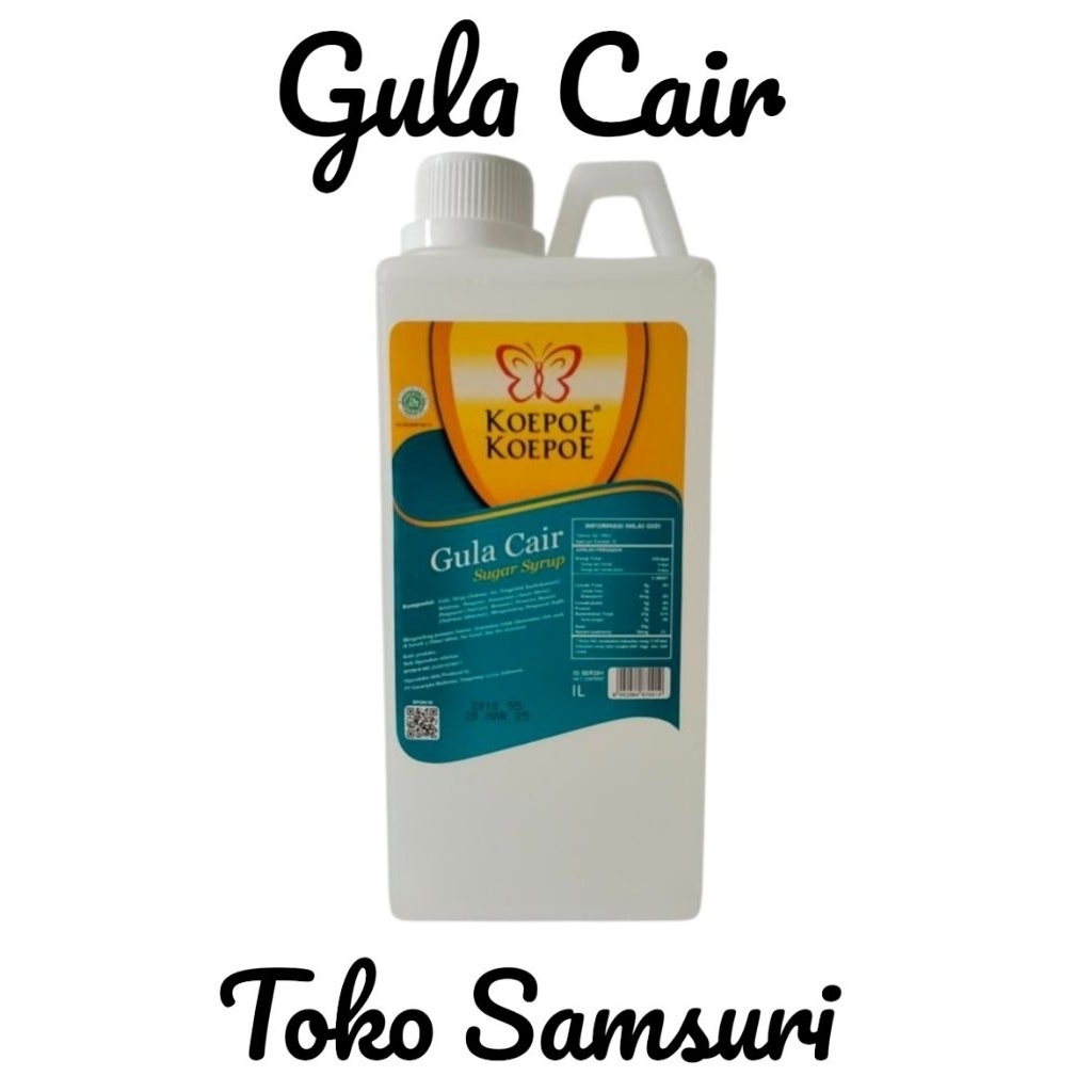 Koepoe - Koepoe • Gula Cair 1 Liter