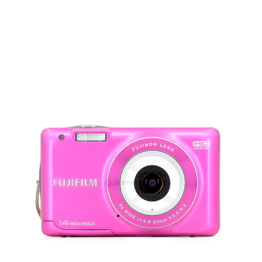 Kamera Digital Pocket FUJiFILM FINEPIX JX520 HD (Pink Mawar) | 14.0 Megapixels - Digicam