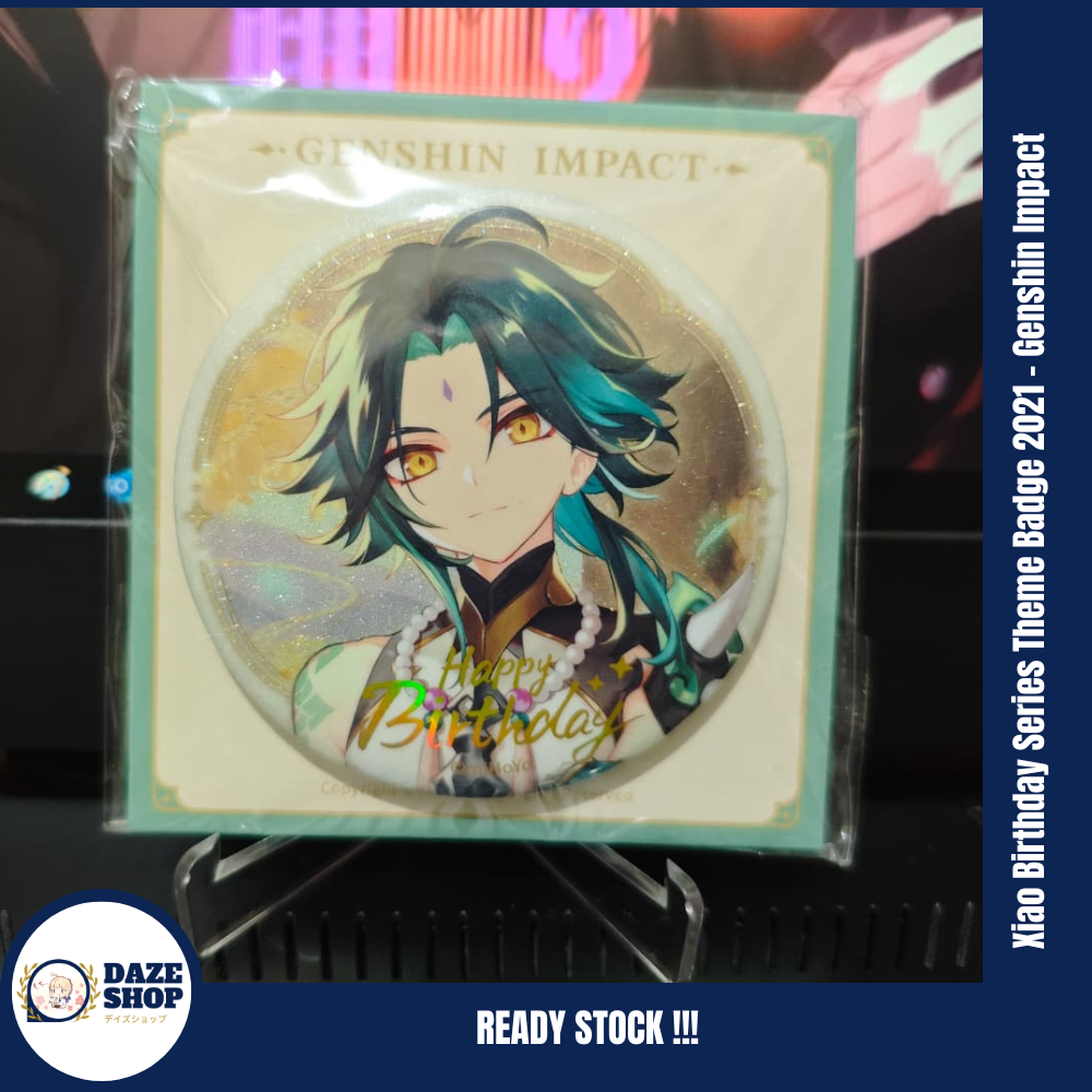 Xiao Birthday Series Theme Badge 2021 - Genshin Impact
