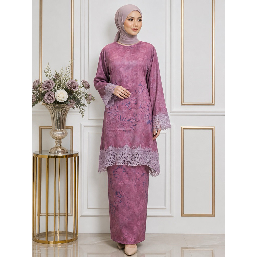 Set Rok Lilit Jumputan