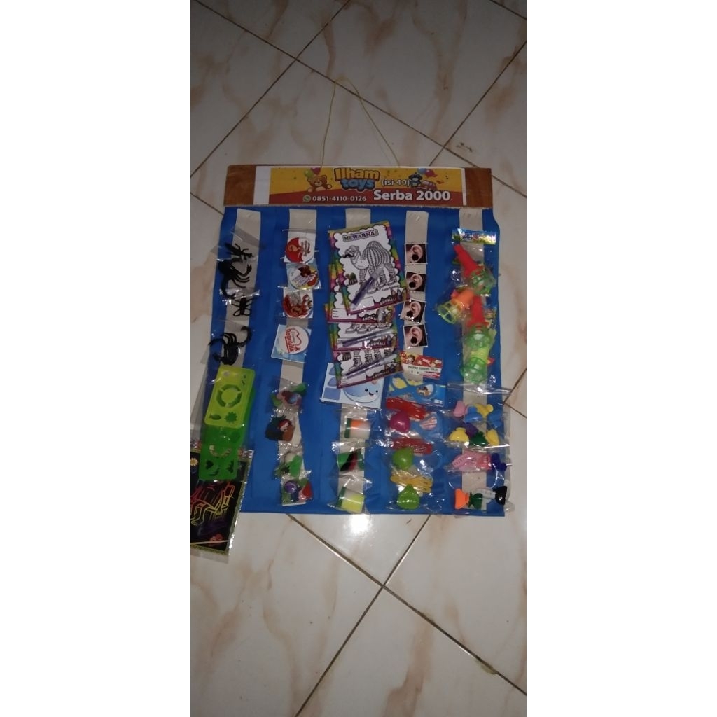 mainan rentengan serba 2000 siap jual