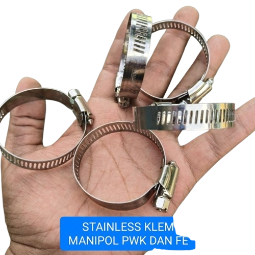 Klem manipol PWK stainless /kelem karburator PE