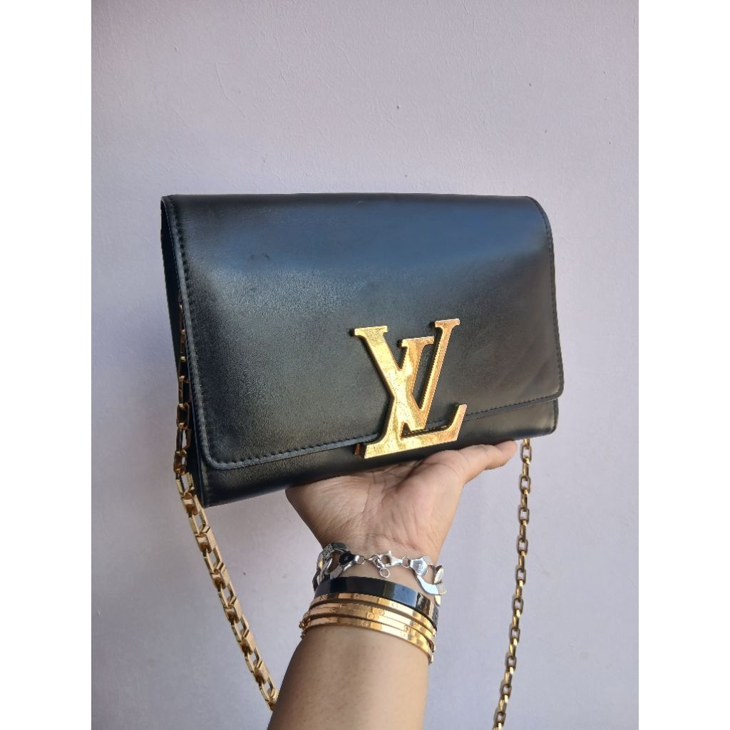 LV Pochette Louise Chain 2018 Preloved