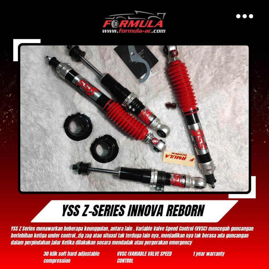 [PAKET] YSS Z-Series Shockbreaker Original Thailand - Toyota Innova OLD / Innova Reborn (2004-2025) 