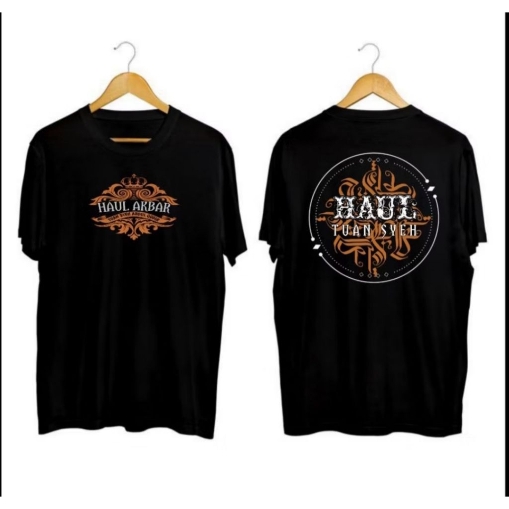 Kaos Viral Haul Akbar Haul Tuan Syekh Tshirt Distro Viral Bahan Katun