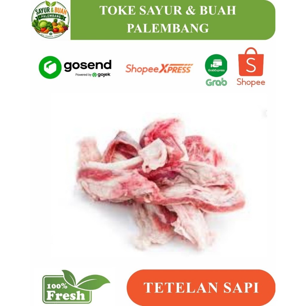 Tetelan Sapi Sandung Lamur Fresh - Toke sayur palembang