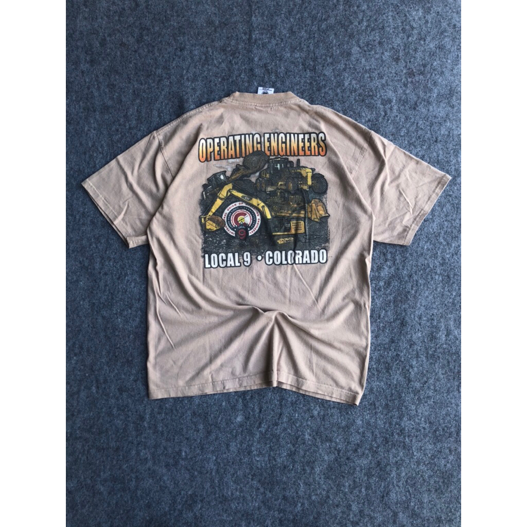 union made Tshirt operating engineers